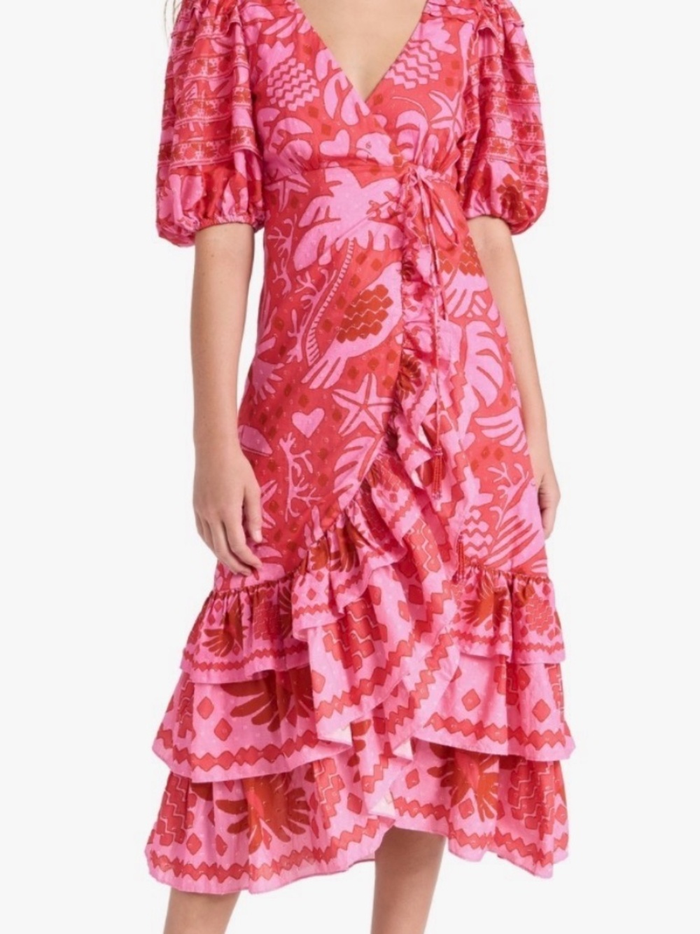 Farm Rio Wrap Dress